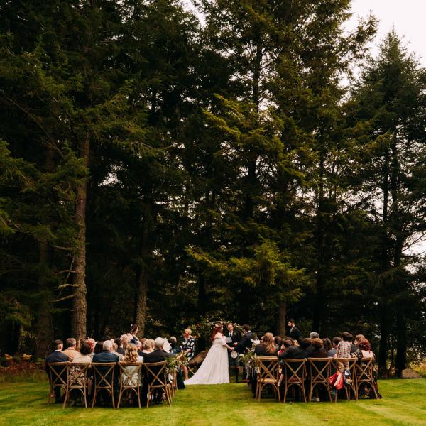 natalie and keenan woodland vows