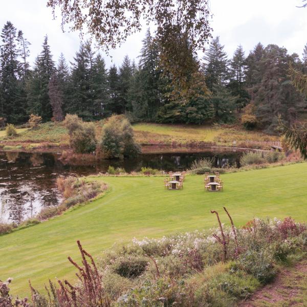 loch and view at cardney steading