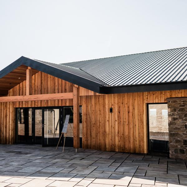 entrance to dalradian cardney steading scotland