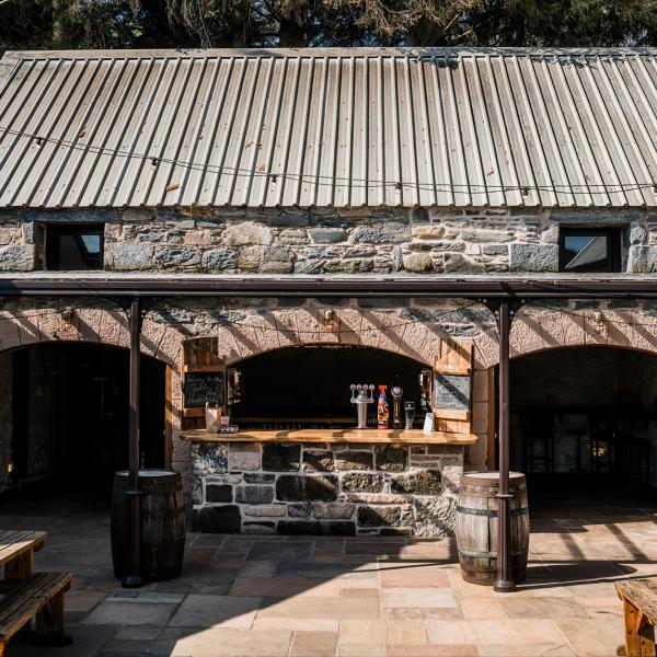 outdoor bar cardney steading venue