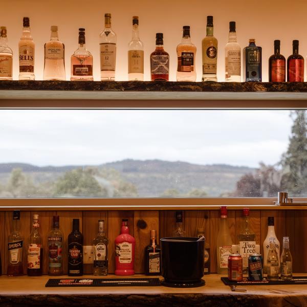 bar decorations in dalradian at cardney steading