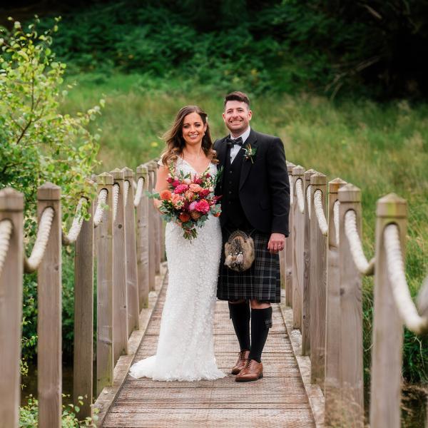 Mair and Andy Wedding celebration at Cardney Steading