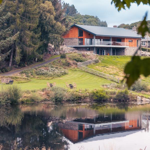 loch view of dalradian at cardney weading venue