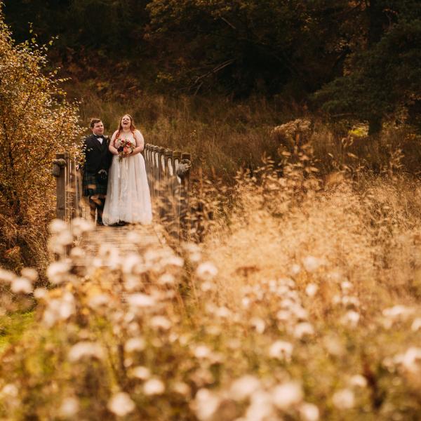 natalie and keenan just married celebration