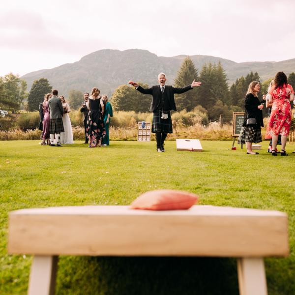 natalie and keenan wedding games