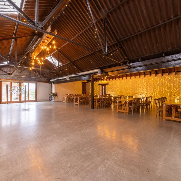 open space dancing at cardney steadin barn wedding