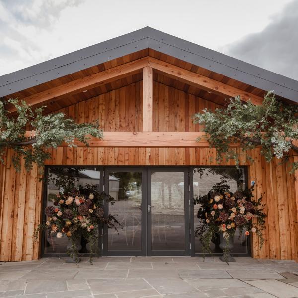 wedding decorations at wedding cardney steading