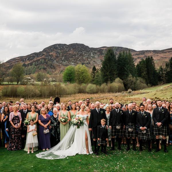 hannah and euan wedding photo