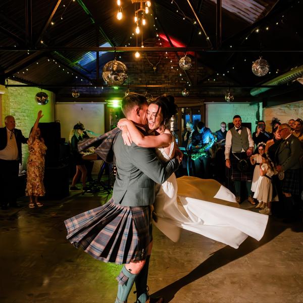 kirsy and andy evening dancing