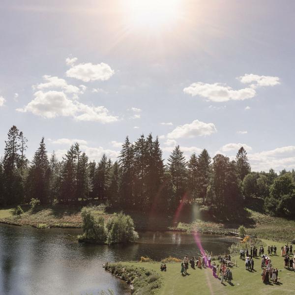 sara and andy loch view